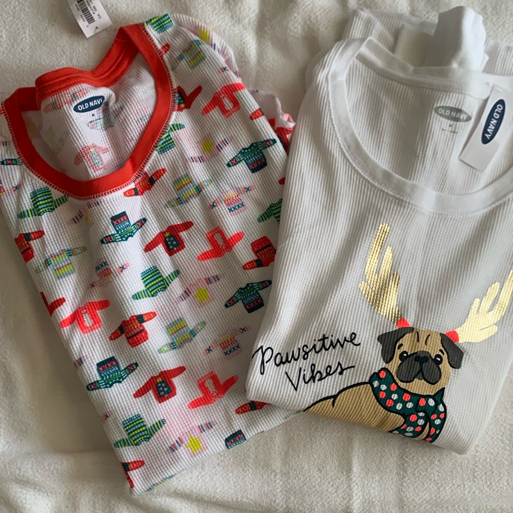 Lot of 2 NWT Old Navy Thermal Shirts